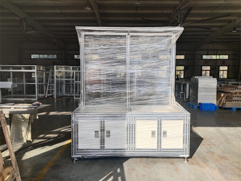 工业91抖音下载入口电子车间流水产线工作桌子